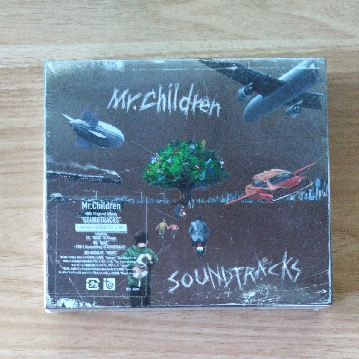 新品　SOUNDTRACKS　Mr.Children　 CD+BD