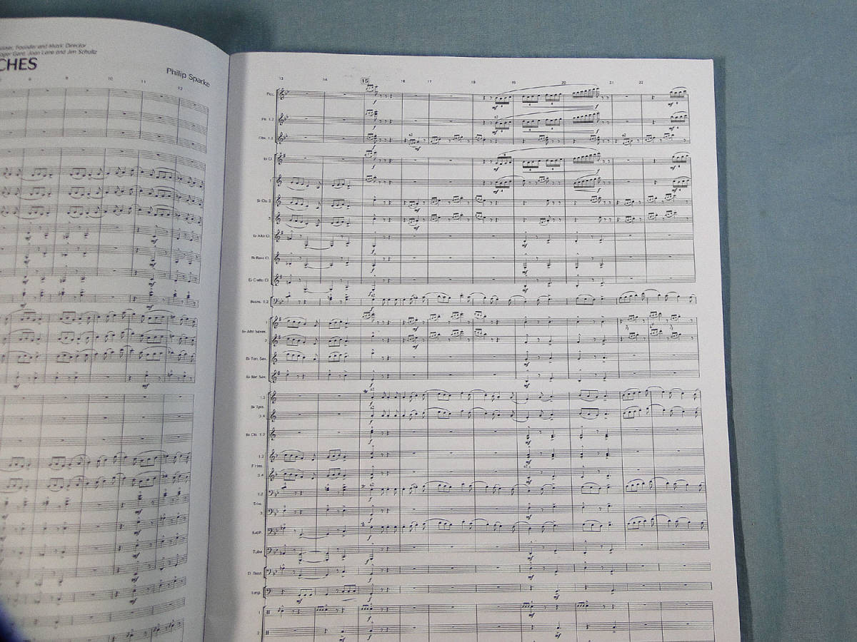 o) 吹奏楽 風のスケッチ フィリップ・スパーク フルスコアのみ[1]1679の画像2
