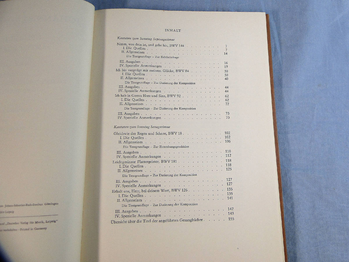 o) 新バッハ全集 批判校訂報告書 1/7 七旬節、復活節前第8主日のカンタータ[1]2064の画像3