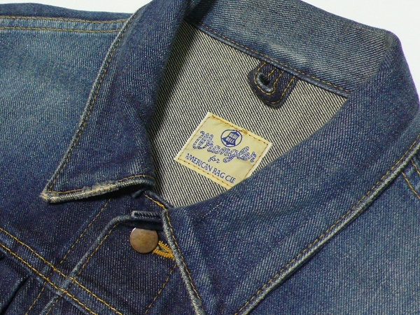 美品WranglerラングラーｘAmericanRagCie別注[8BJ]デニムジャケットS UsedWash\20900_画像5