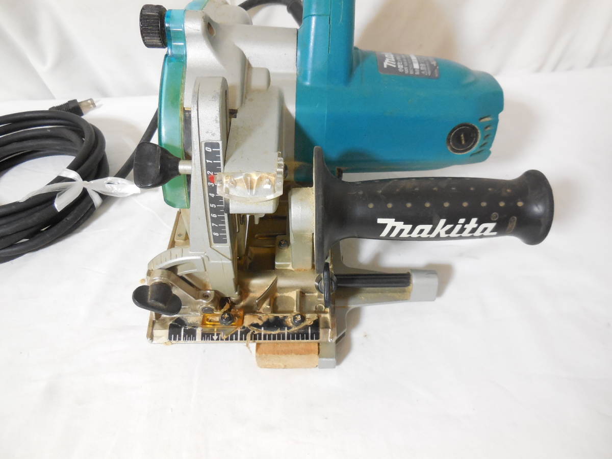 □ makita マキタ 小型 ミゾキリカッター 3005BA 替刃チップ付き ミゾキリ_画像5