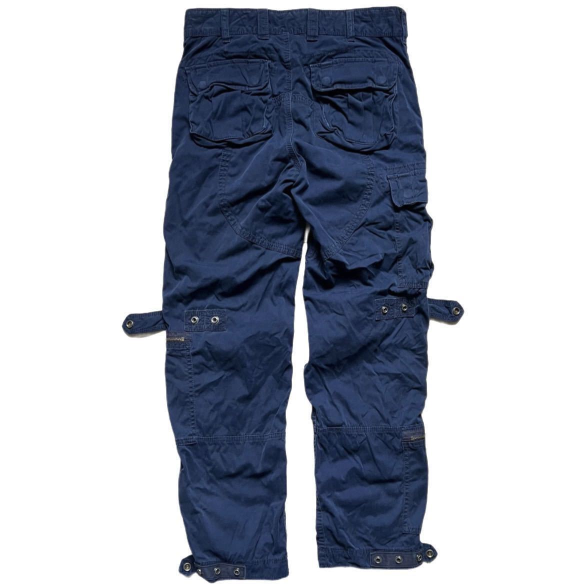 Rare 00s POLO Ralph Lauren military gimmick cargo pants ラルフ