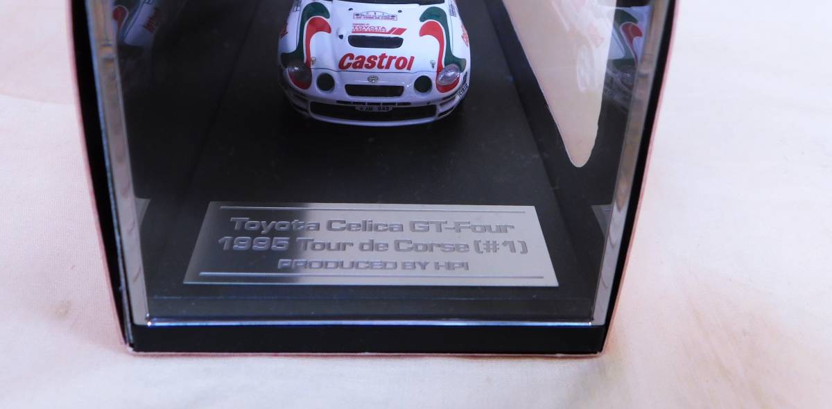 ☆TOYOTA Celica GT-Four #1 1995 Tour de Corse 1/43 HPI 8307 ミラージュ トヨタ セリカ GT-Four ツールドコルス 1995#1☆送料520円_画像7
