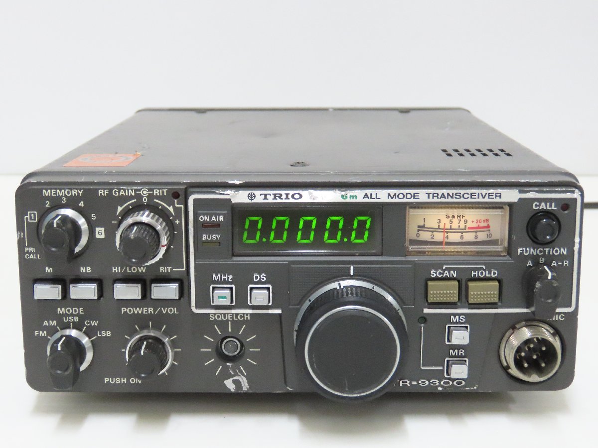 ◎80☆TRIO TR-9300 50MHzオールモード 無線機◆1211-228_画像1