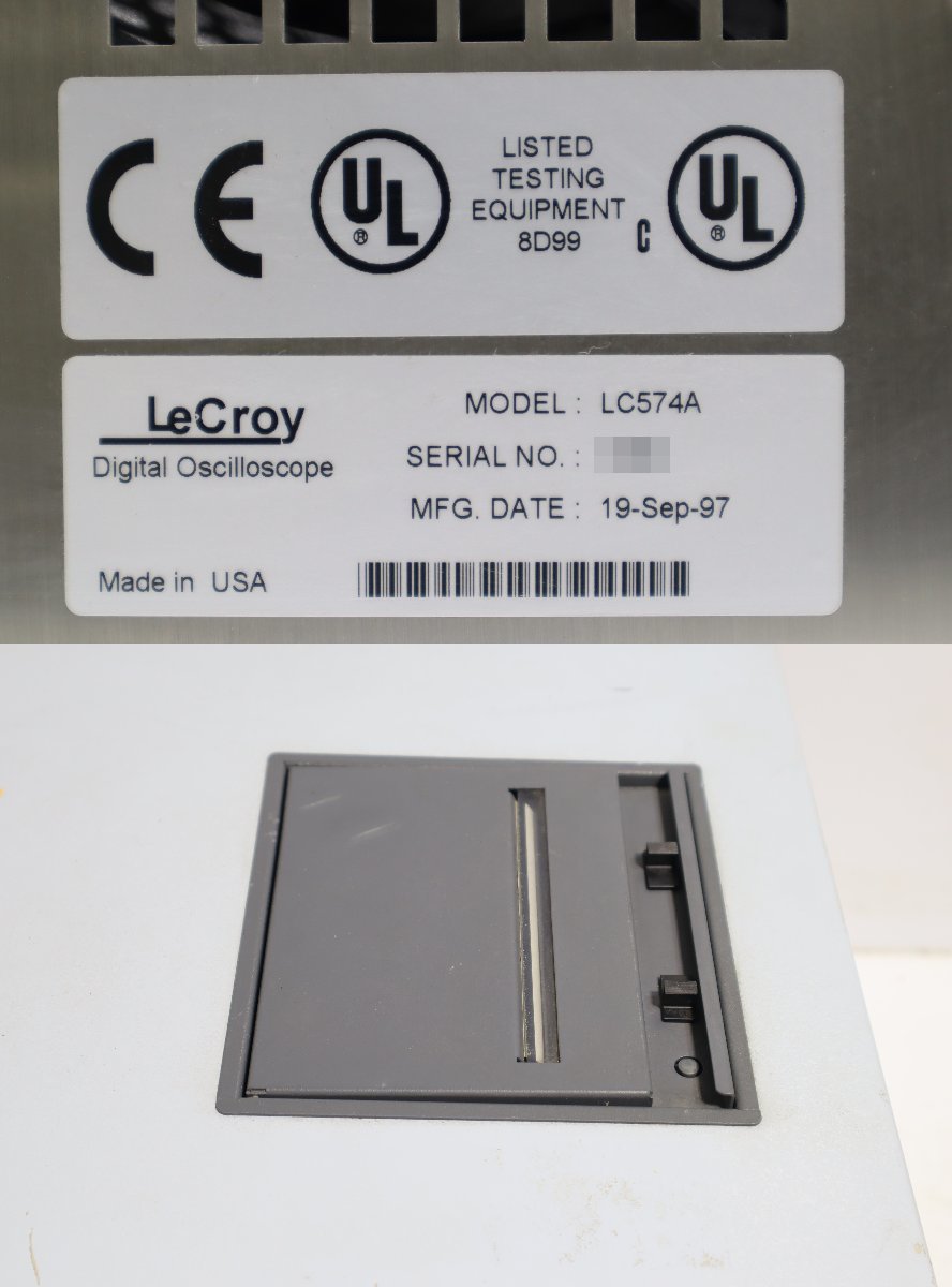 160☆LeCroy/レクロイ 1GHz OSCILLOSCOPE オシロスコープ LC574A ◇3G-378_画像9