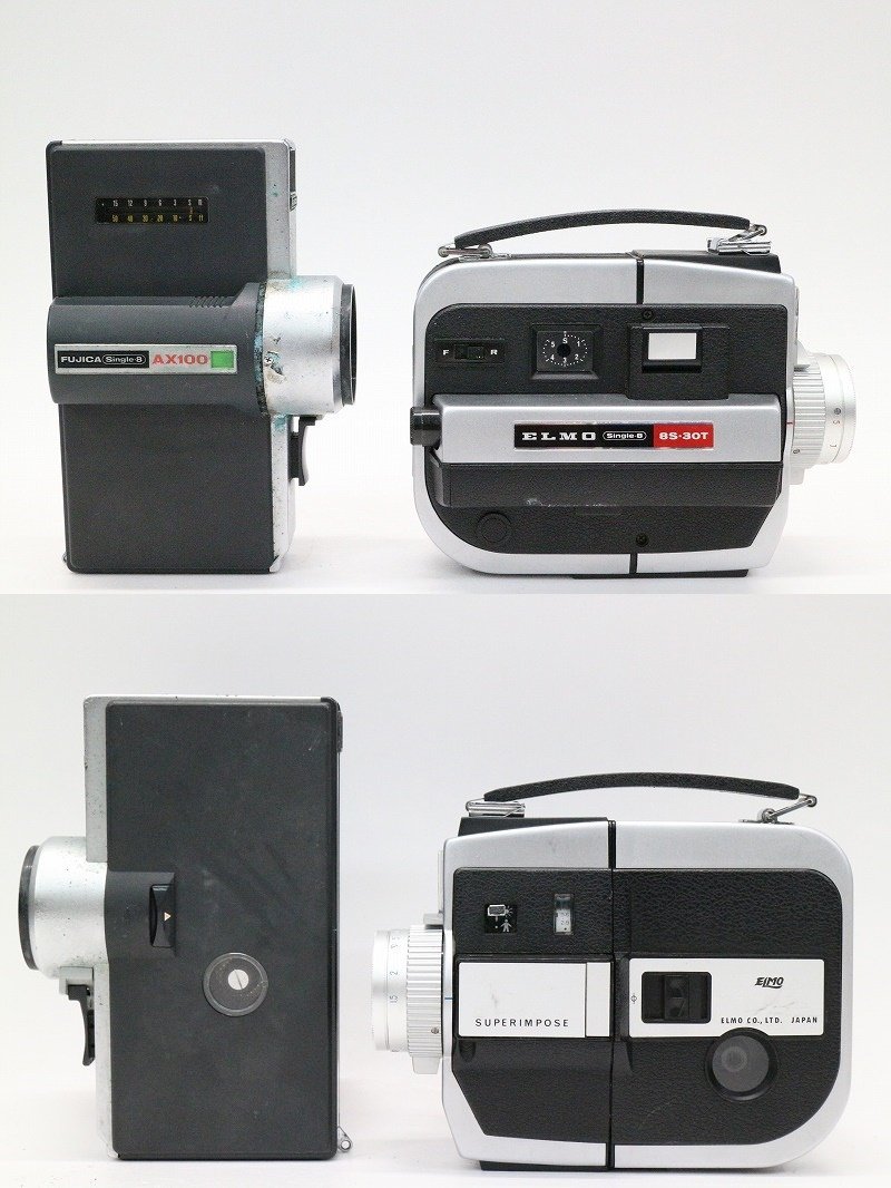 ●○Canon AUTO ZOOM 814/FUJICA ZXM 300/ELMO 8S-30T 他 8mmフィルムカメラ 10台セット○●823121607J○●_画像9