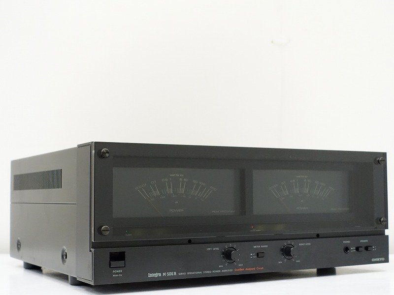 ONKYO M-506R オンキヨー ステレオパワーアンプ|一般 ONKYO M-506R オンキヨー ステレオパワーアンプ|一般