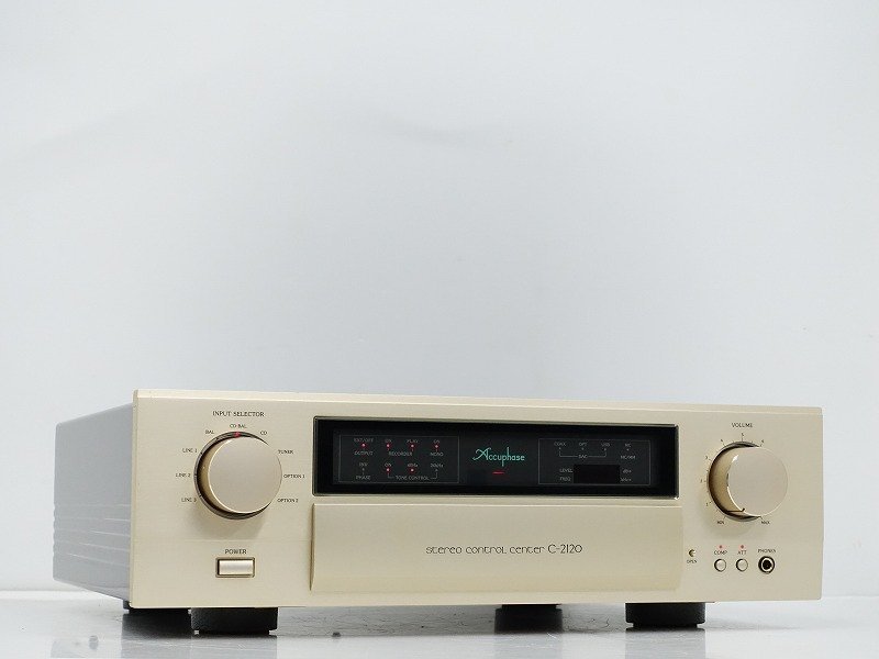 ■□Accuphase C-2120 プリアンプ アキュフェーズ 元箱付□■018824021m□■_画像1