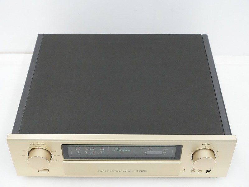 ■□Accuphase C-2120 プリアンプ アキュフェーズ 元箱付□■018824021m□■_画像2