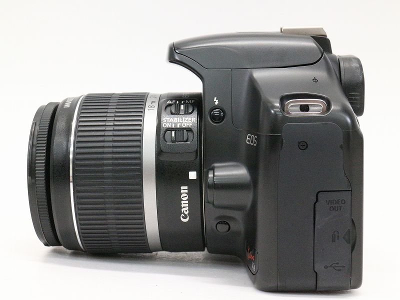 ●○【シャッター数7700以下】Canon EOS Kiss X2 ダブルズームキット/EF 50mm F1.8 II デジタル一眼レフカメラ キャノン○●019627002○●_画像4