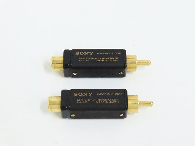 ■□SONY HA-T50 MC用小型昇圧トランスペア ソニー□■019453006□■_画像2