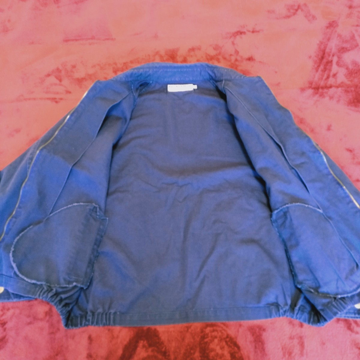 む136 NAUTICA COMPETITION サイズXL ジャケット 綿 ノーティカ セーリング ネイビー レトロ ブルゾン 洋服_画像8