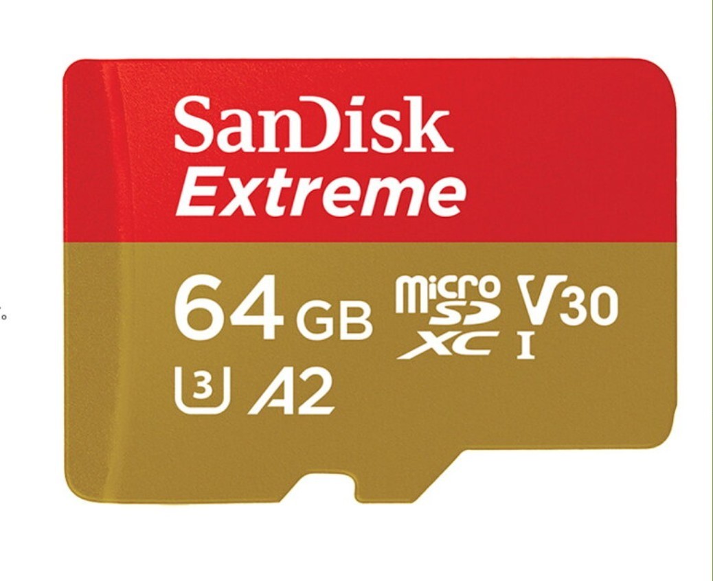 サンディスク SANDISK SDSQXAH-064G-JN3MD [Extreme microSDXCカード 64GB Class10 UHS-I U3 V30 A2 最大読込170MB/s 最大書込80MB/s]_画像1