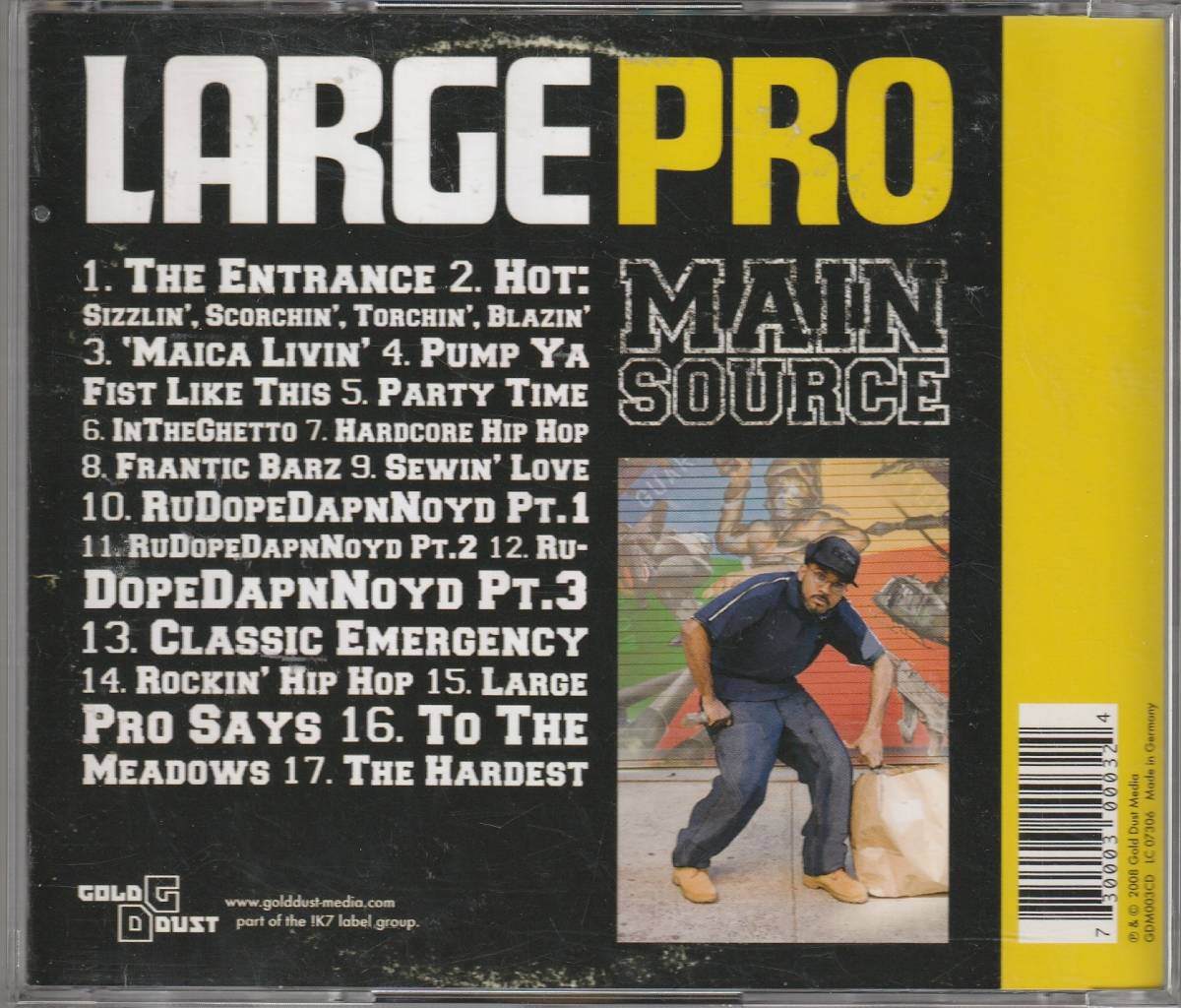 中古CD■HIPHOP■LARGE PROFESSOR／Main Source／2008年■Marco Polo, Jeru The Damaja, Big Noyd, AZ, Styles P, Group Home_画像2