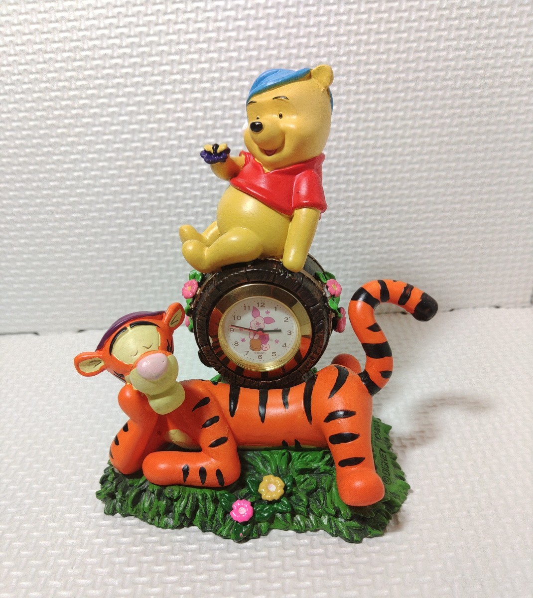 くまのプーさん　Winnie the Pooh ティガー　置時計　箱・取説付き　長期保管品　ディズニー_画像1