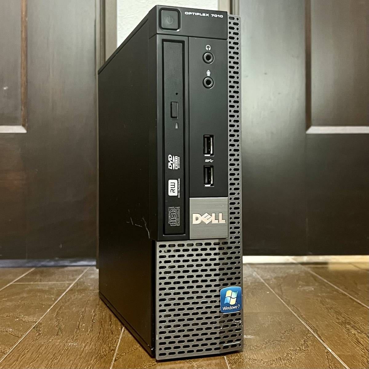 ★DELL★超小型★超高速 i7(3.9Gx8)/高速SSD1TB(1000GB)/大容量16GBメモリ/Wi-Fi(無線)/USB3.0/DP/Windows 11/MS Office 2021★_画像3