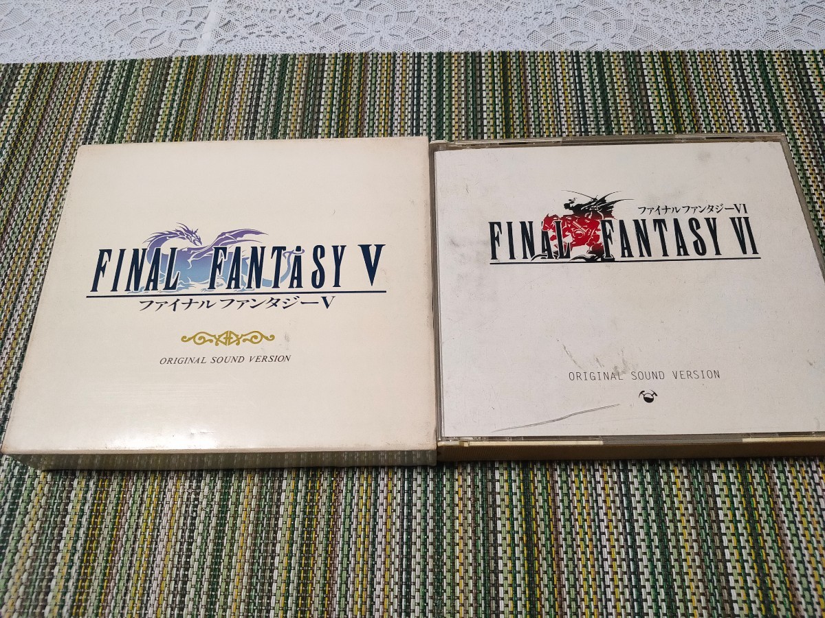 FINAL FANTASY VI ORIGINAL SOUNDTRACK ファイナルファンタジーⅤ オリジナルサウンドトラック/スクウェア FF 植松 伸夫 CD ゲーム音楽