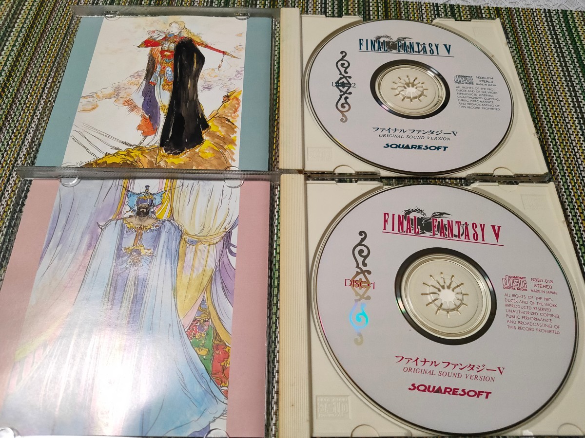 FINAL FANTASY VI ORIGINAL SOUNDTRACK ファイナルファンタジーⅤ オリジナルサウンドトラック/スクウェア FF 植松 伸夫 CD ゲーム音楽