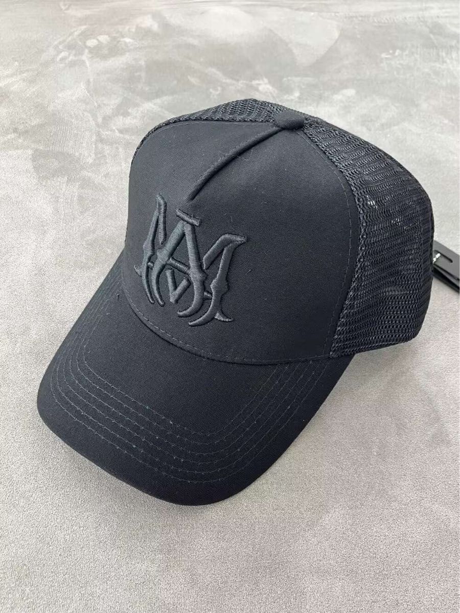 新品AMIRI アミリ MA ロゴ メッシュ キャップ ブラック|Yahoo 新品AMIRI アミリ MA ロゴ メッシュ キャップ ブラック|Yahoo