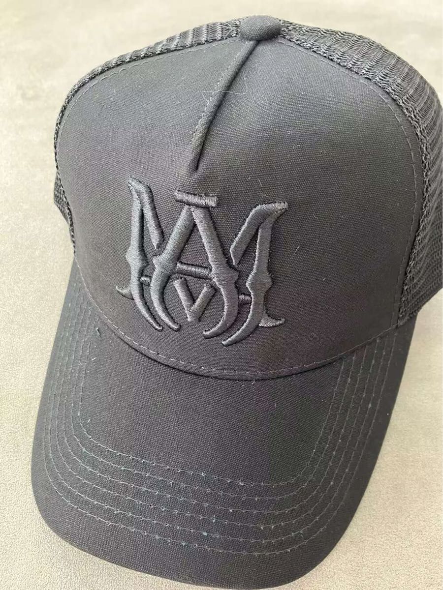新品AMIRI アミリ MA ロゴ メッシュ キャップ ブラック|Yahoo 新品AMIRI アミリ MA ロゴ メッシュ キャップ ブラック|Yahoo