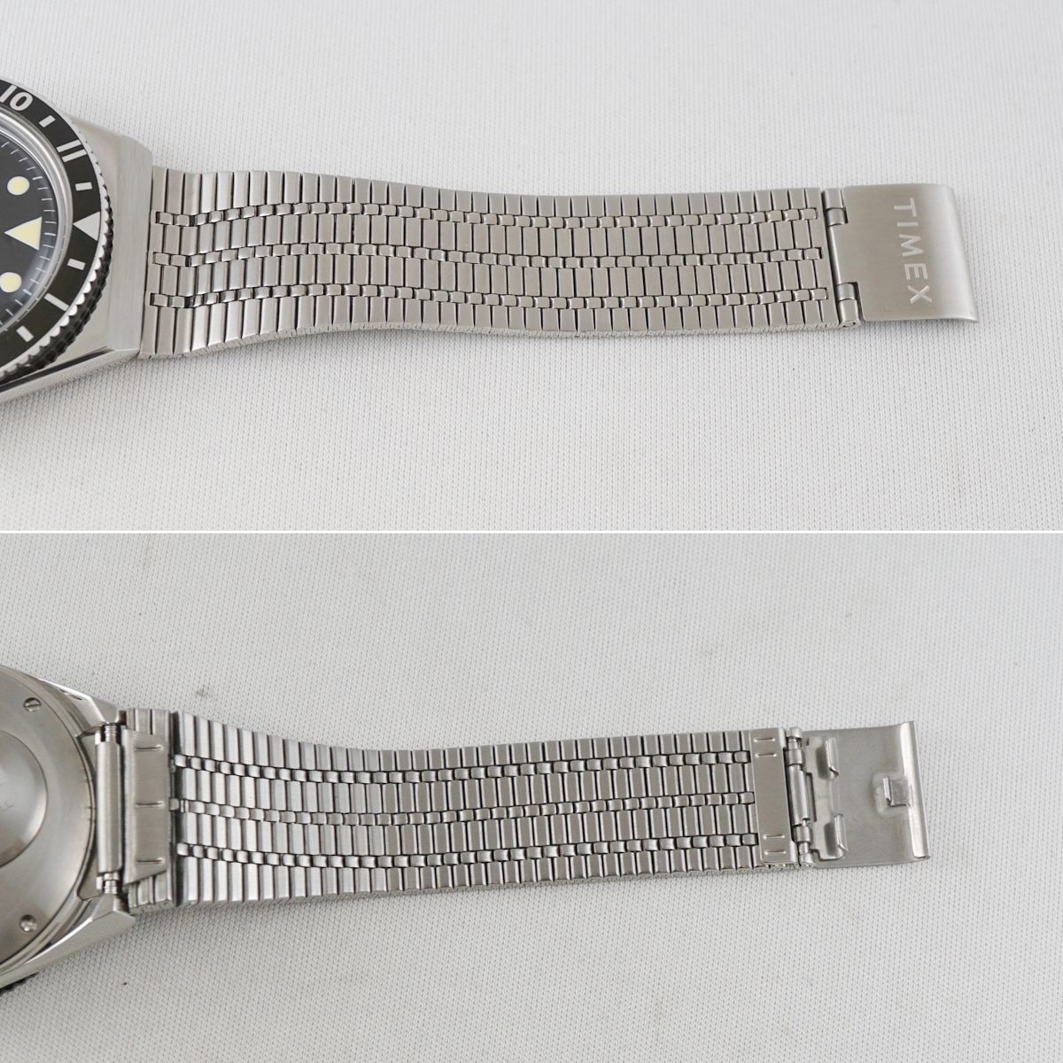 TIMEX タイメックス 腕時計 USED美品 TW2U61300 黒赤ベゼル Q TIMEX クォーツ 完動品 X5061_画像8