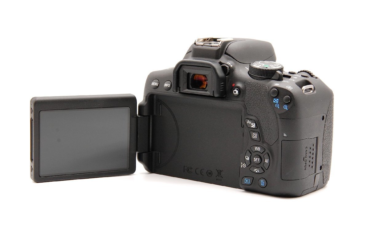 【ほぼ新品】Canon デジタル一眼レフカメラ EOS Kiss X8i ボディ 2420万画素 EOSKISSX8I_画像4