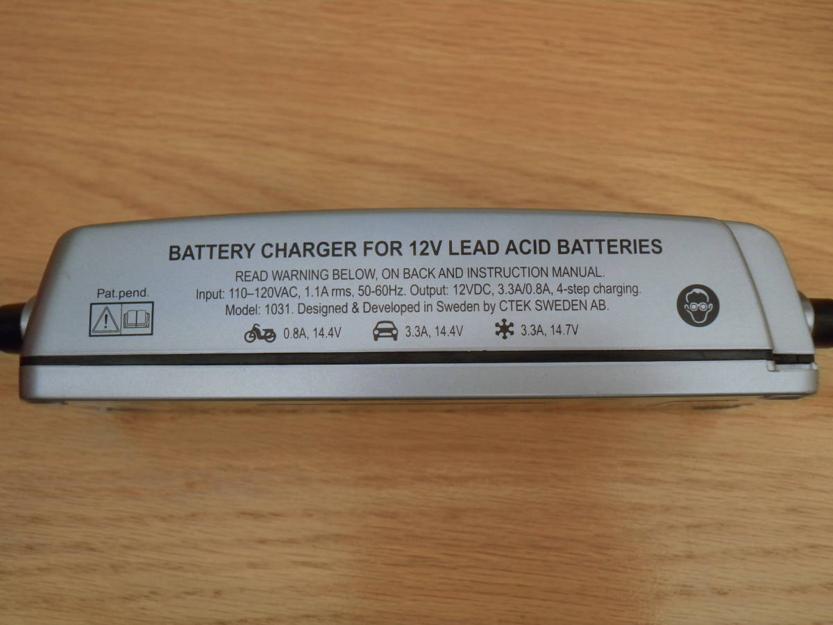 CTEK シーテック Battery Charger バッテリーチャージャー MULTI JS 3300 中古 ジャンク扱_画像4