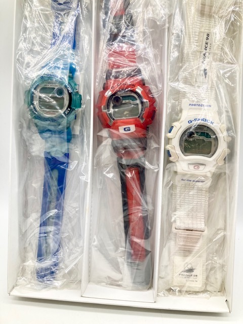 CASIO カシオ G-SHOCK DW-6900WF FIFA World Cup FRANCE98 3本セット_画像4