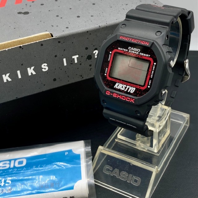 CASIO カシオ G-SHOCK ジーショック CASIO カシオ 腕時計 DW-5600VT KIKS TYO キックス ティーワイオー コラボ 25周年記念_画像2