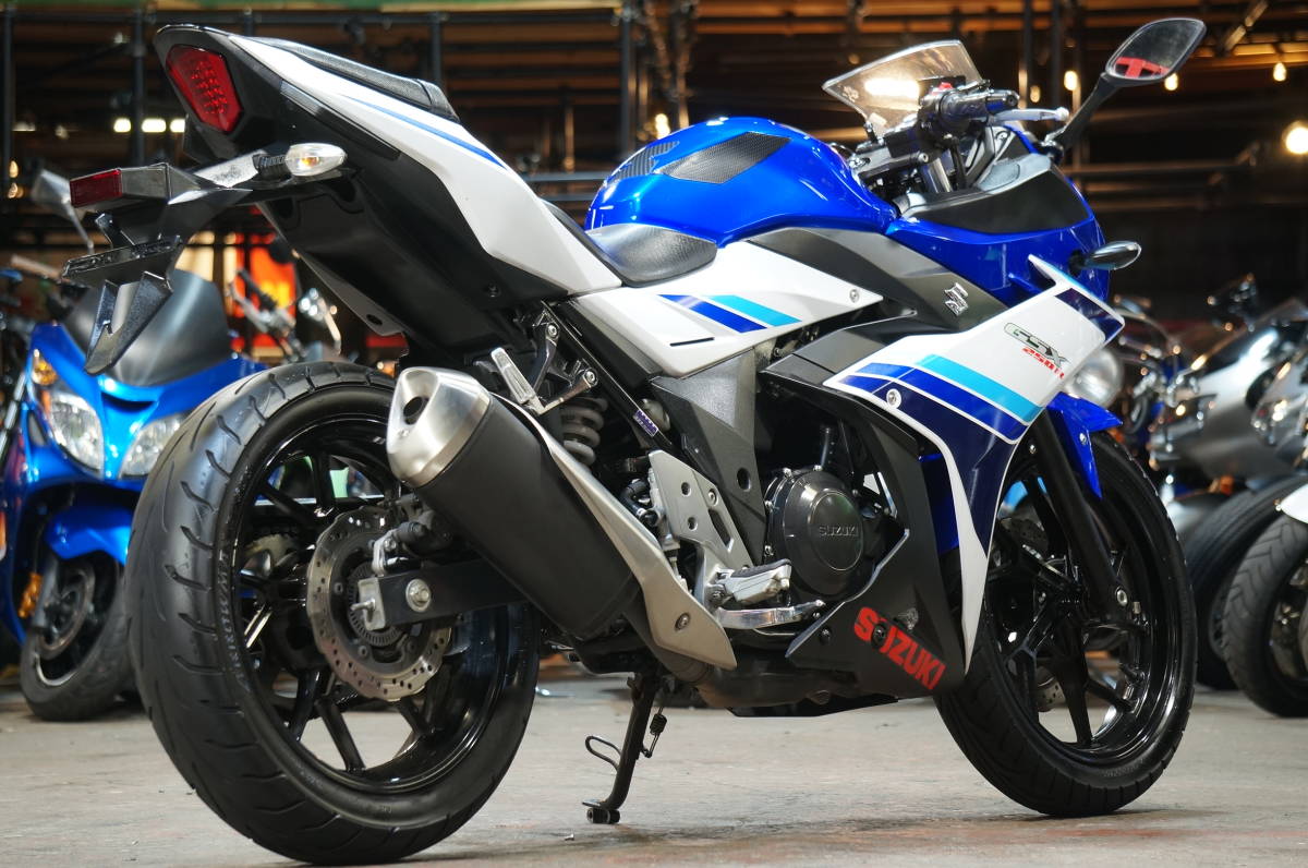 ◆◇配送のみ!!◆◇在庫セール!!◆◇GSX 250R 外装状態良く走りも快調!! 安心のノーマル車両!! 埼玉～関東近県即日自社配送可!!_画像4