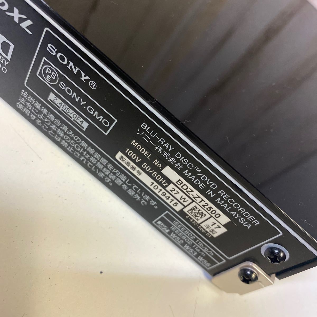 SONY BDZ-ZT2500 美品_画像3