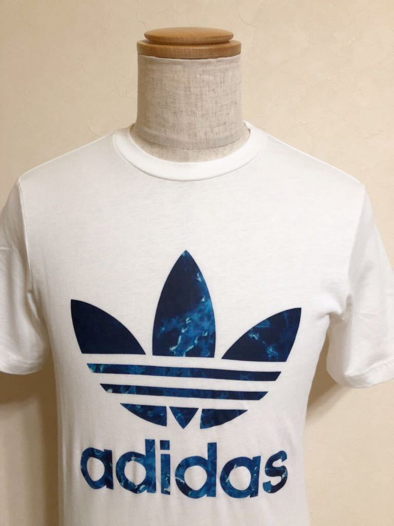 【新品】 adidas orignals TREFOIL TOKYO アディダス オリジナルス トレフォイル ロゴ 東京 Tシャツ トップス サイズS 白 半袖 DP0231_画像3