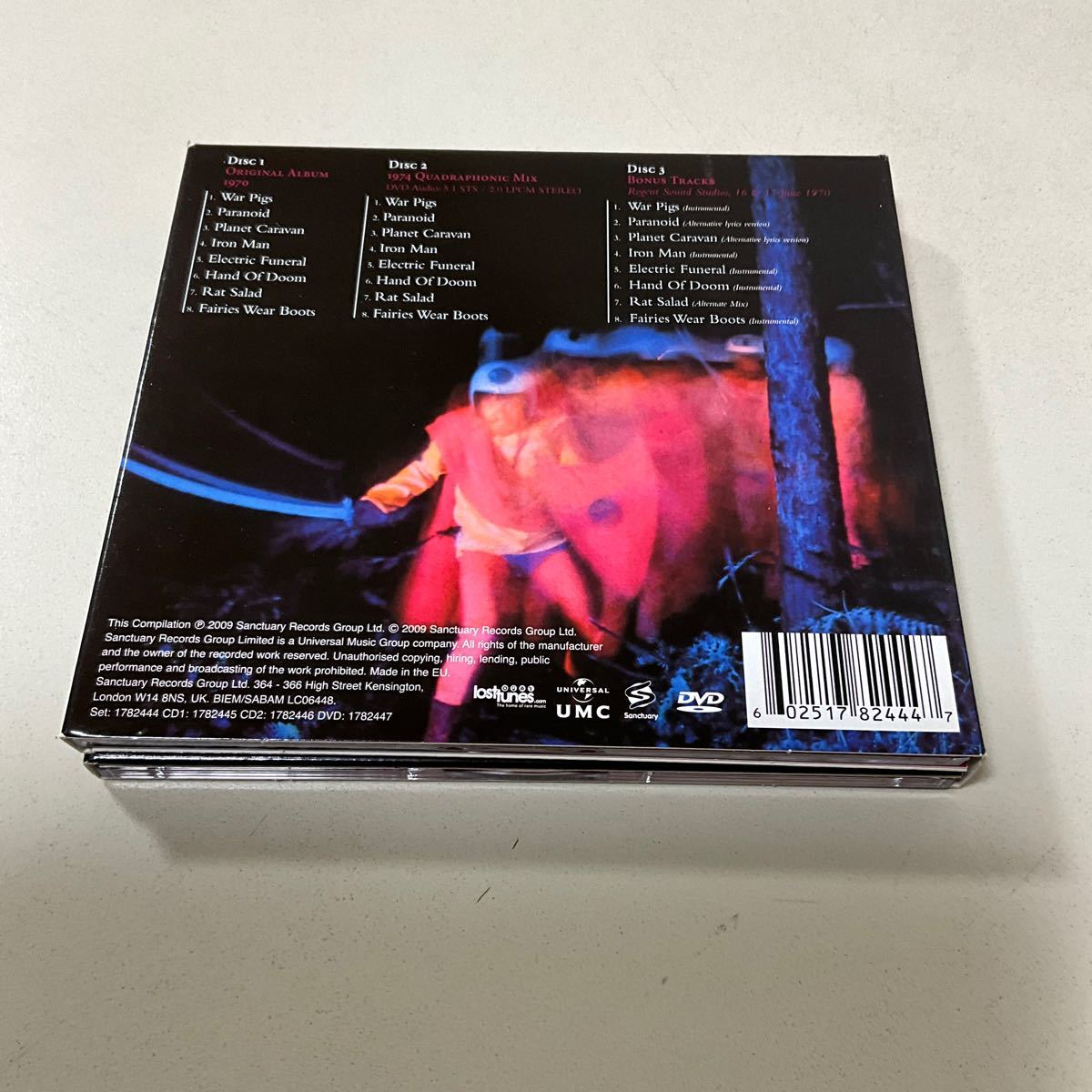 【輸入盤】 2CD+DVD Deluxe Expanded Edition Black Sabbath Ｐａｒａｎｏｉｄ ブラックサバスの画像7