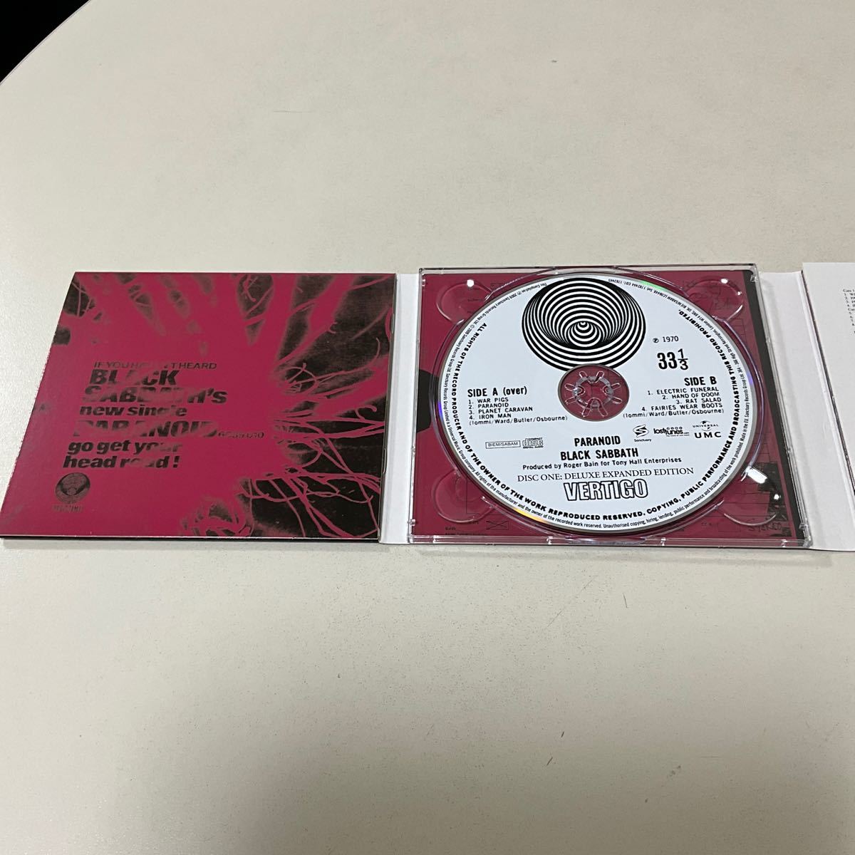 【輸入盤】 2CD+DVD Deluxe Expanded Edition Black Sabbath Ｐａｒａｎｏｉｄ ブラックサバスの画像5