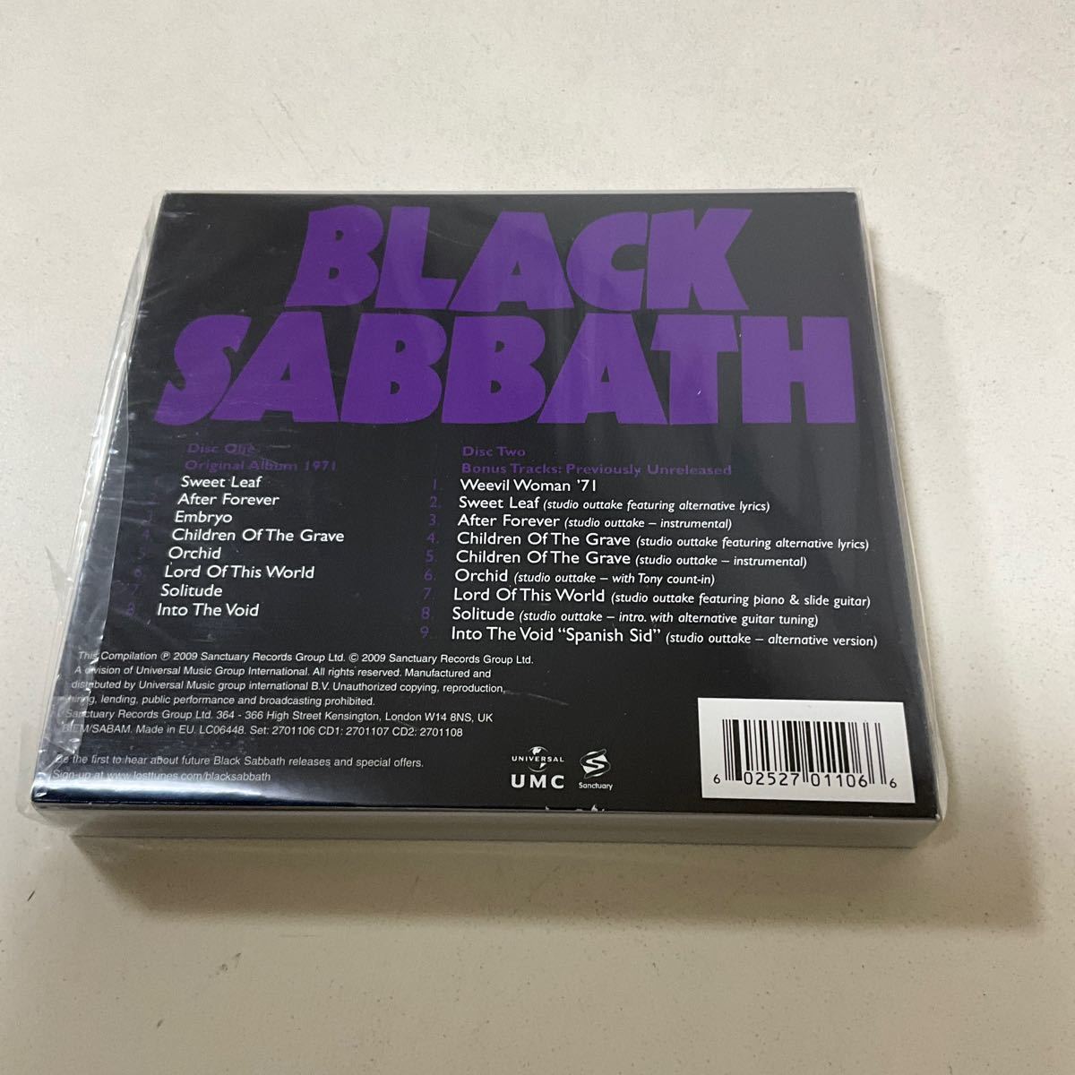 Deluxe Expanded Edition Black Sabbath Master Of Reality (Bonus CD) (Dlx)