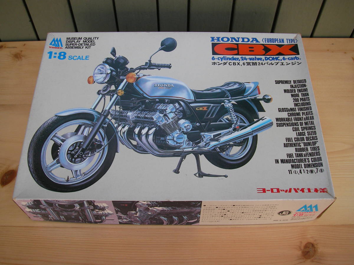 Yahoo!オークション - HONDA CBX ヨーロッパ仕様 1/8 ヨーデル製(中...