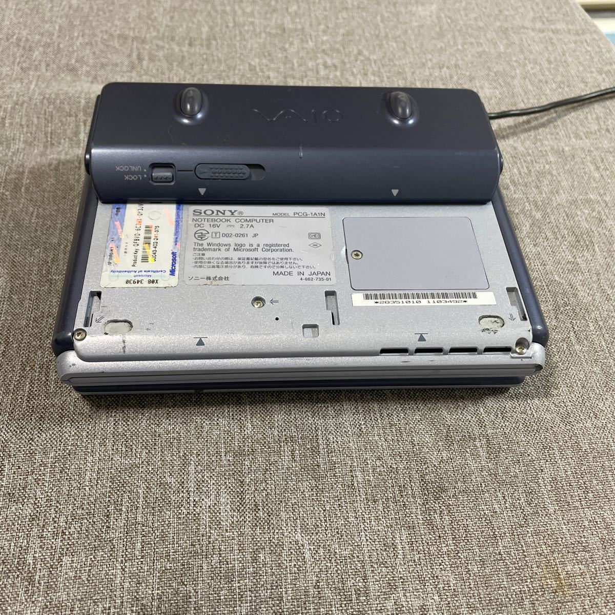 Yahoo!オークション - SONY VAIO PCG-U1 ジャンク Yahoo!オークション - SONY VAIO PCG-U1 ジャンク