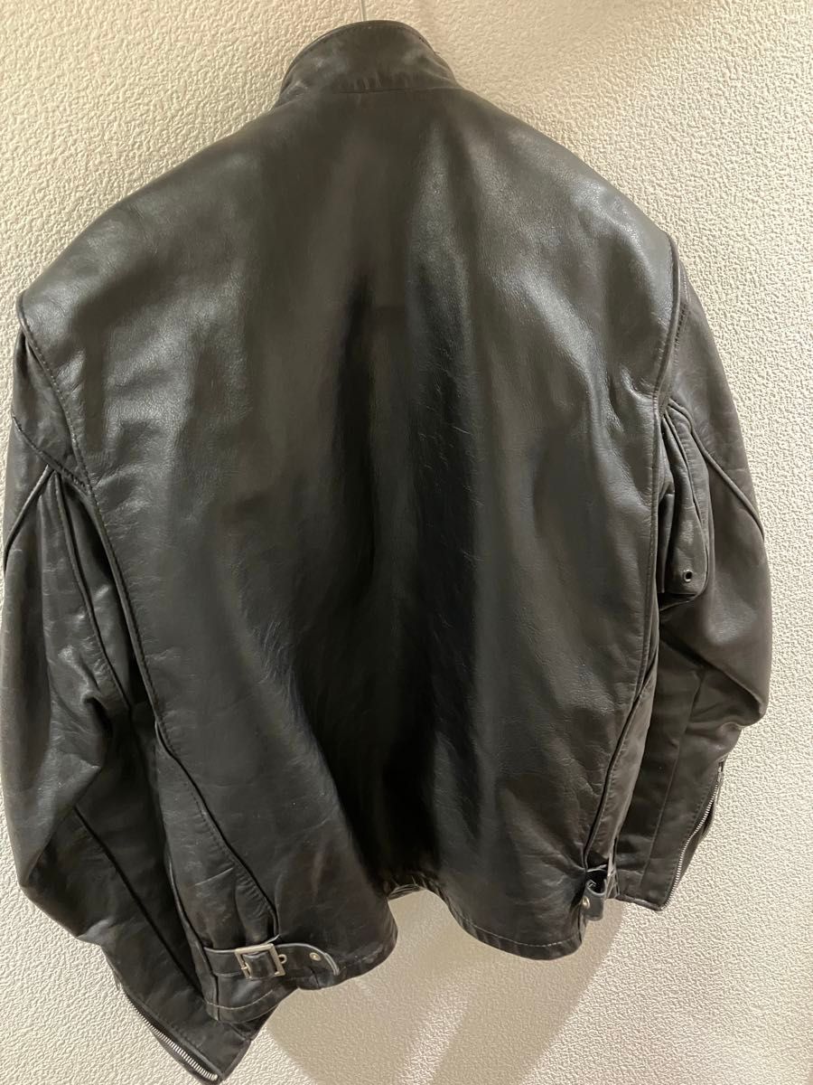 Schott ショット シングルライダース サイズ42 ブラック レザー Schott ショット シングルライダース サイズ42 ブラック レザー