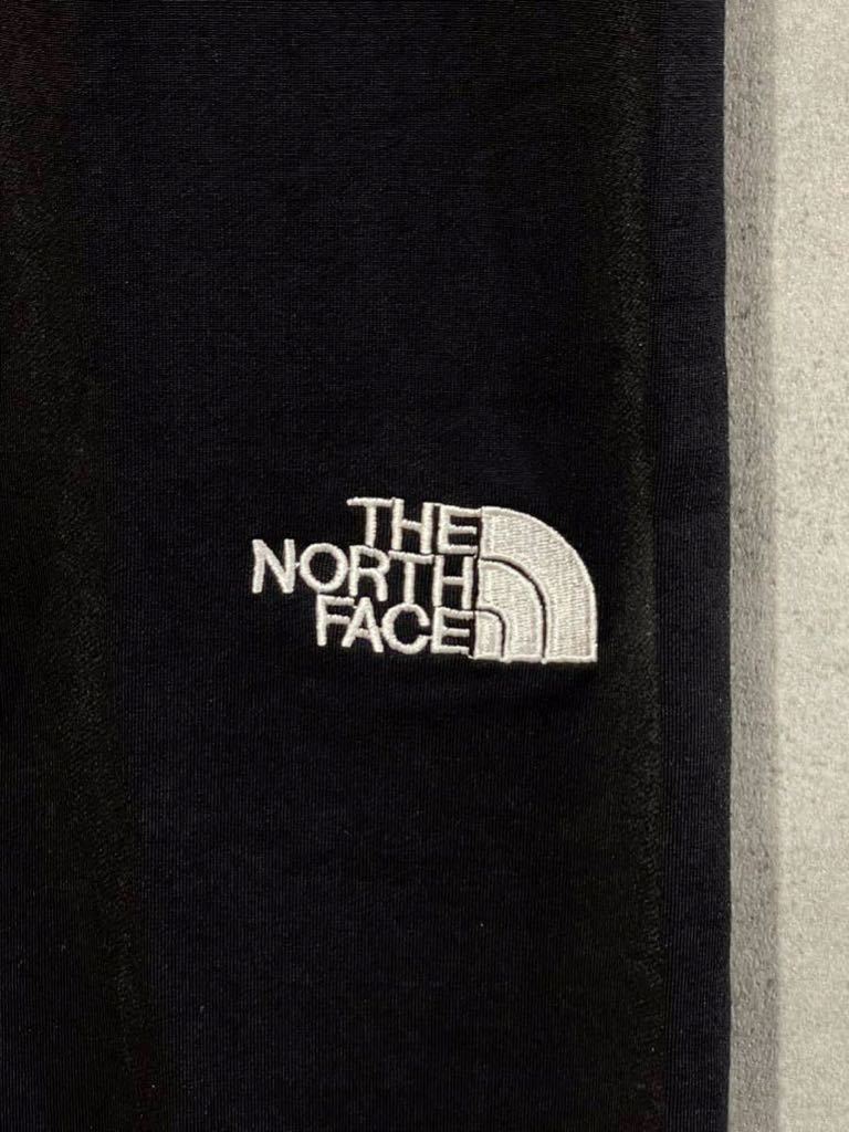 お得な2枚セット！ THE NORTH FACE ノースフェイス POLARTEC インナーパンツ ロゴ刺繍 ブラック 黒 LLサイズ メンズ アウトドア ○ 新規×_画像3