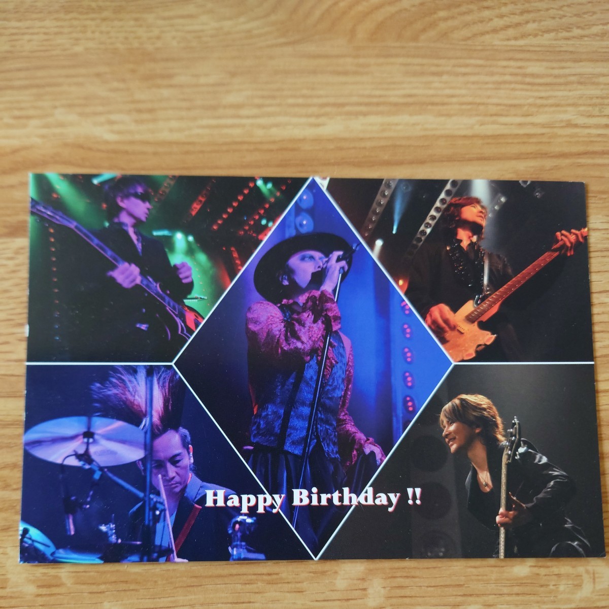 ■BUCK−TICK／2012・Happy Birthday CARD／非売品■_画像1