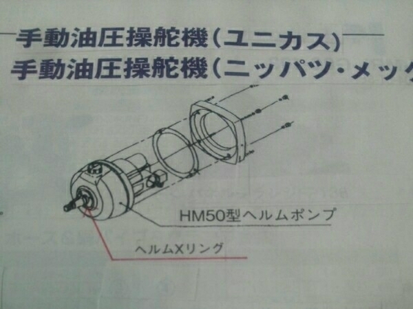 ☆ ユニカス ニッパツ ヘルムポンプ 純正品 (XリングKIT) ☆_画像2