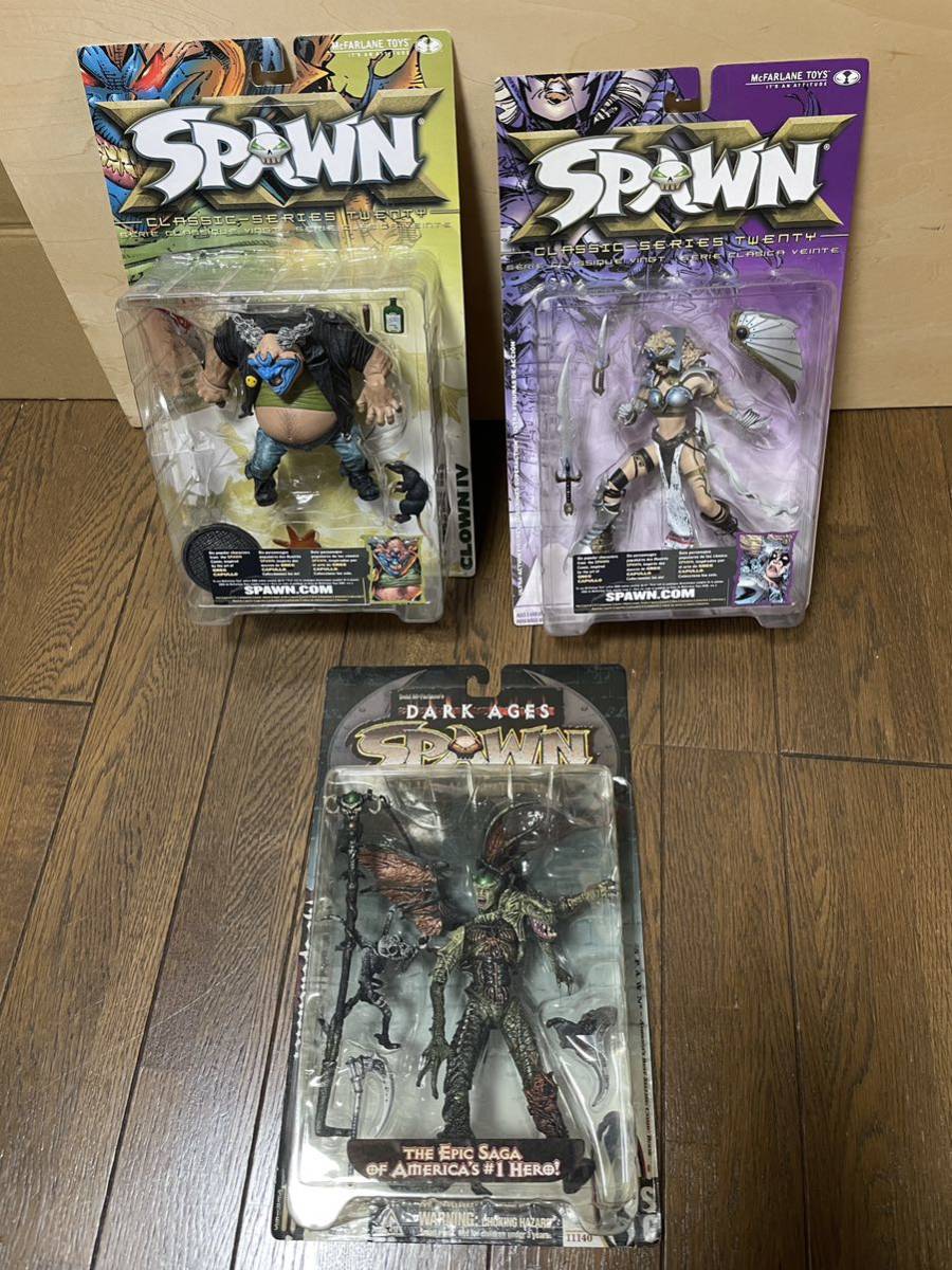 ジャンク アメコミ フィギュア SPAWN スポーン まとめて クラウン スポーンナイト ダークエンジェル ギャラクティカ など 現状渡し_画像6