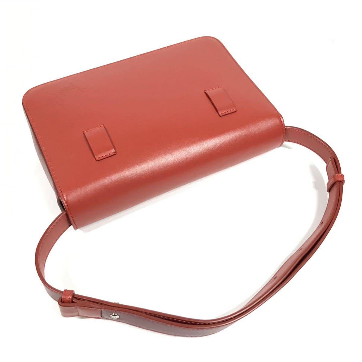 【... квадрат  ...】 настоящий  DSQUARED2  наплечная сумка   красный   лого   металлическая арматура  ... плечо   ...  натуральная кожа   кожа   для женщин    женский   Италия  пр-во  