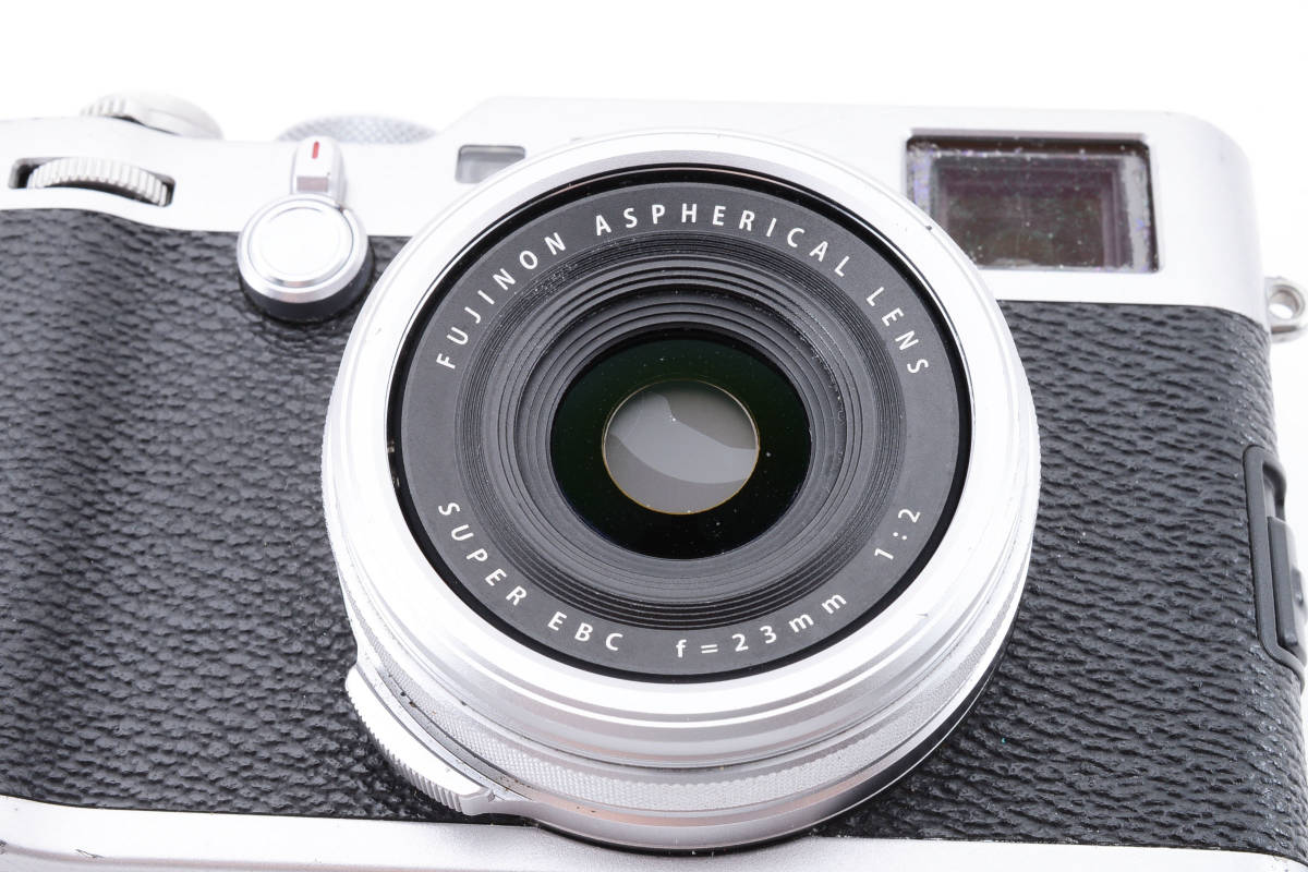 FUJIFILM X100F コンパクト デジタルカメラ 富士フィルム フジフィルム シルバー 【ジャンク】 #1337_画像9