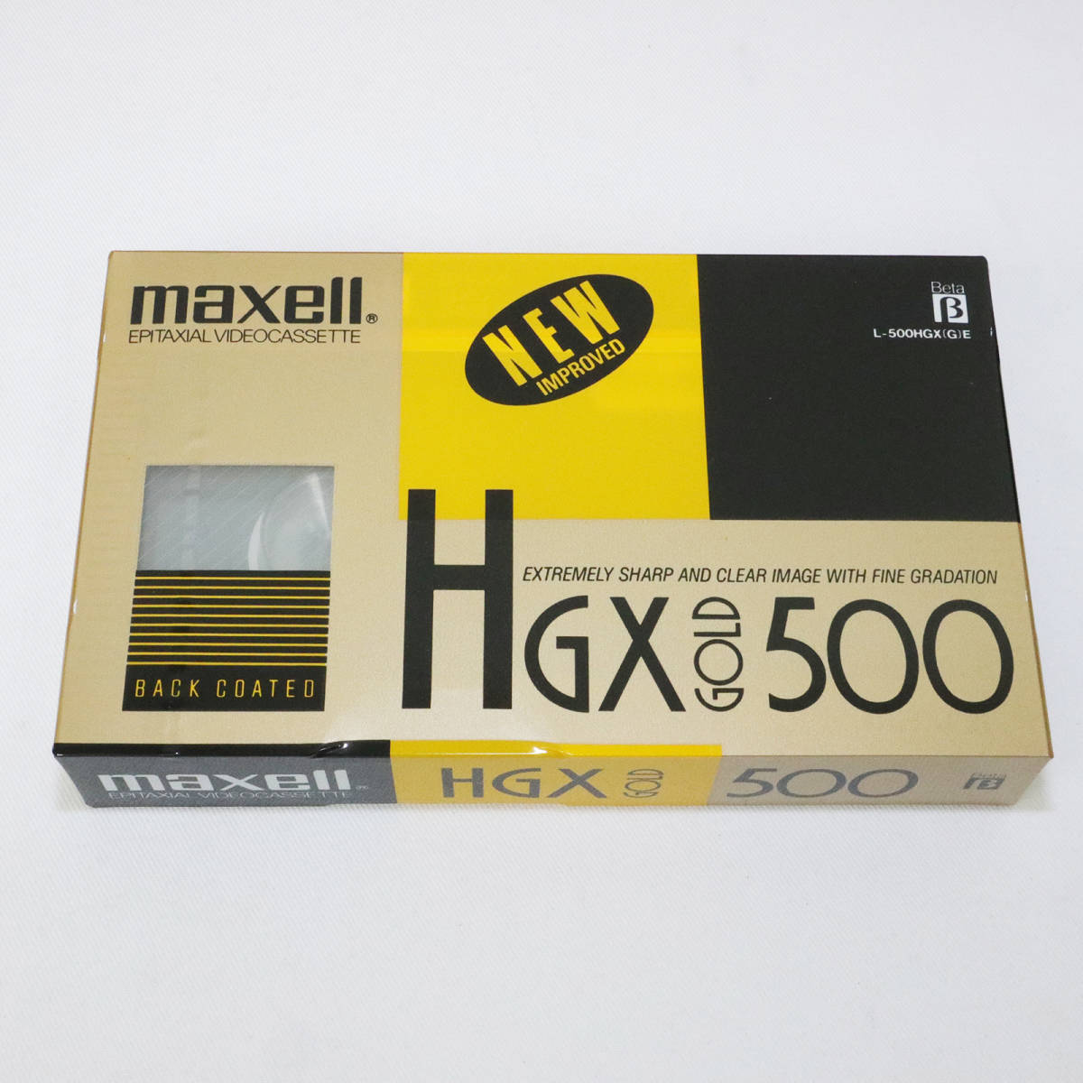 新品 10本セット HGX GOLD L-500HGX ベータ ビデオテープ ビデオカセット 日立マクセル/maxell　M769103_画像3