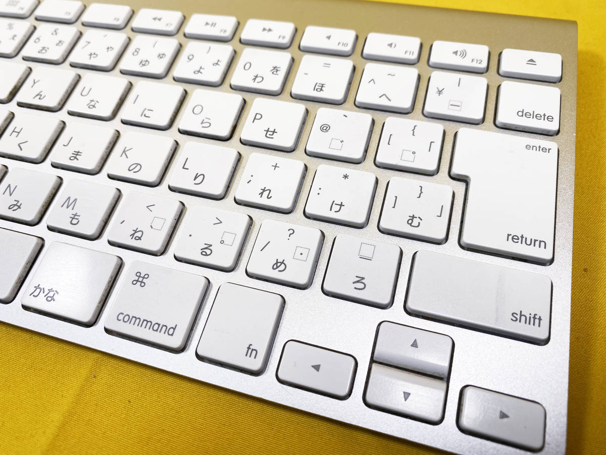美品1円スタート！アップル Apple Magic Keyboard キーボード (テンキー無,JIS) 579C A1314_画像3