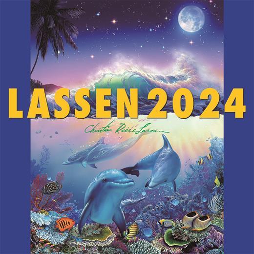 ラッセン 2024年 カレンダー〔新品〕 CL-472_画像1