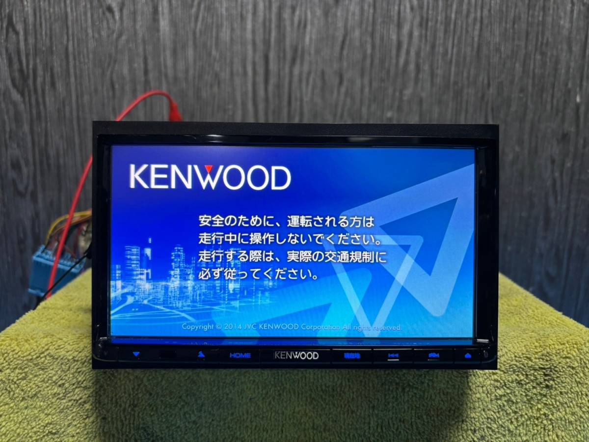 ☆KENWOOD ケンウッド MDV-D402BT ワンセグ メモリーナビ (2016年製)☆2014年地図データ☆120401M_画像1
