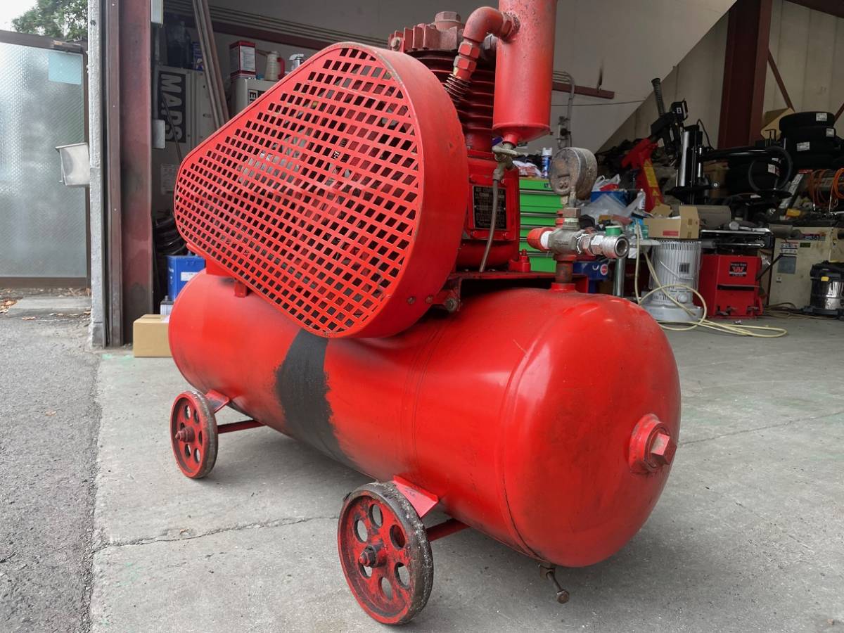  Fuji compressor factory air compressor SH-2 100 Ritter tanker 1×2 9.9 atmospheric pressure 1.5Kw most recent till use secondhand goods 