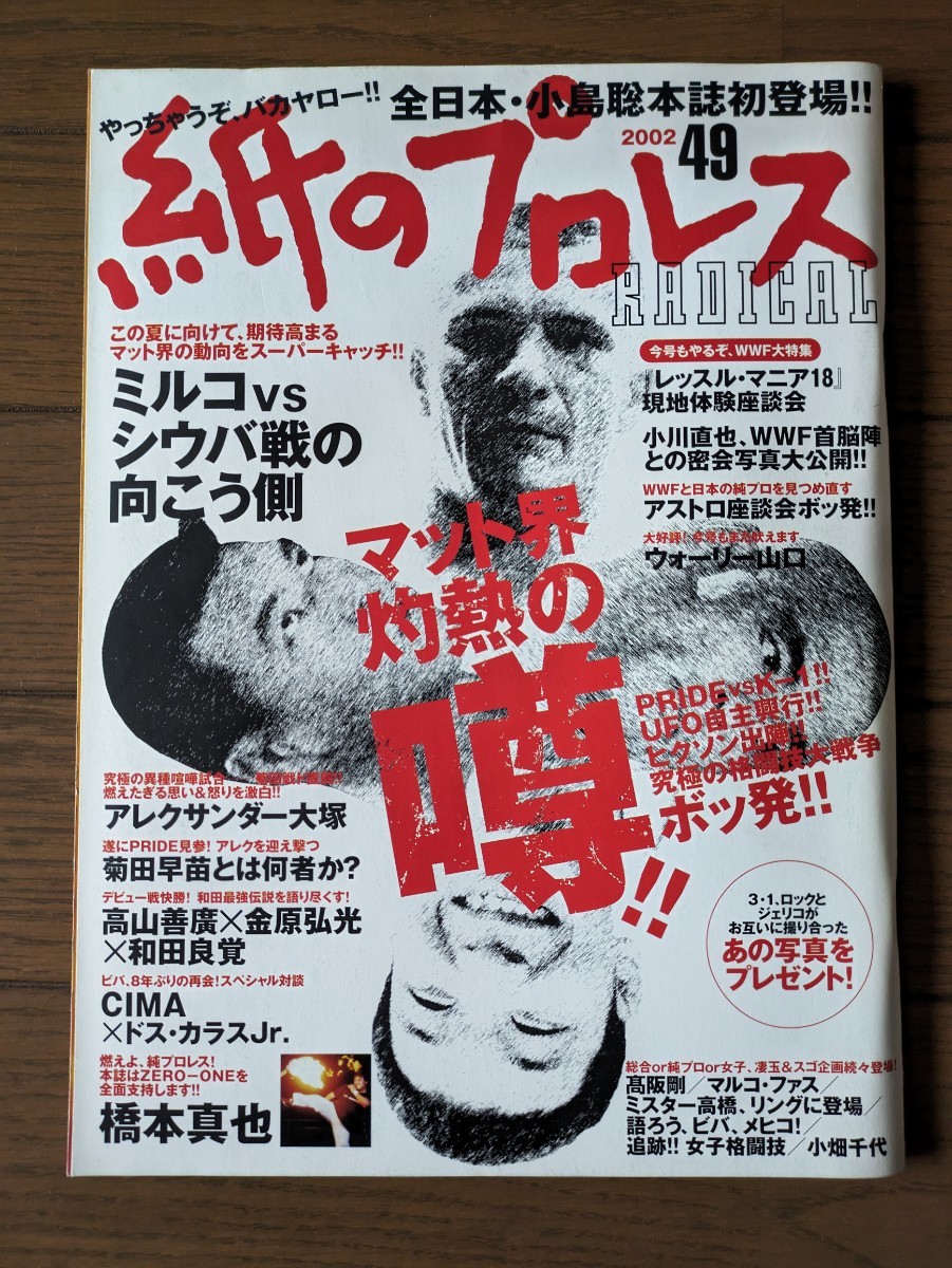 送料無料★紙のプロレス RADICAL 49_画像1